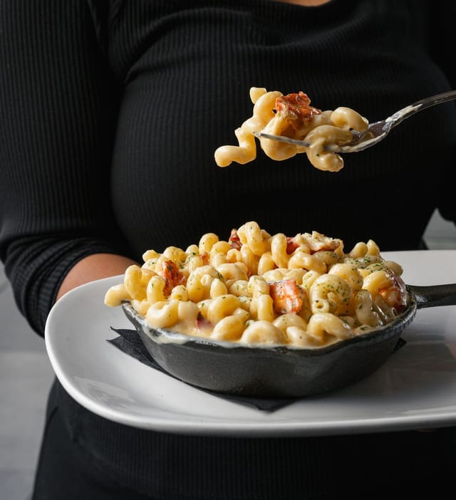 Lobster Macaroni & Cheese.