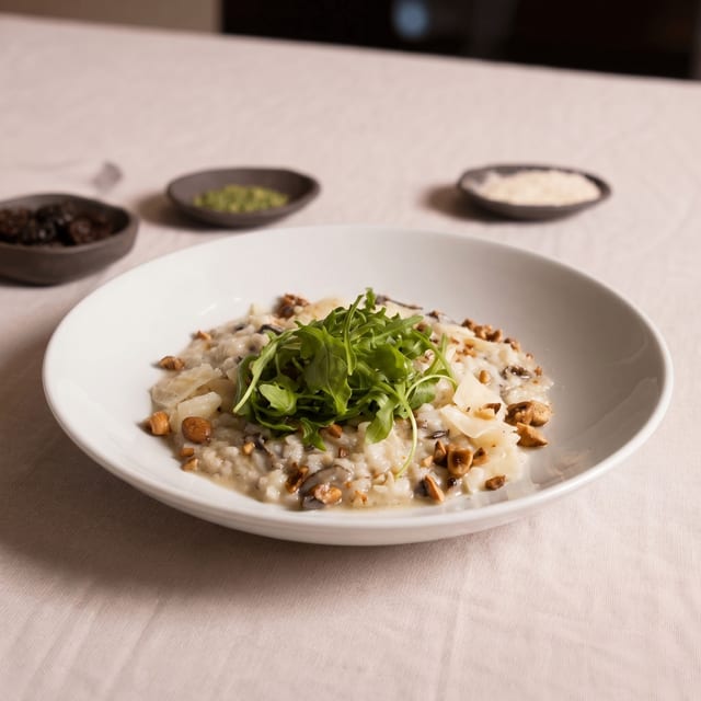 Sweet Corn Risotto.